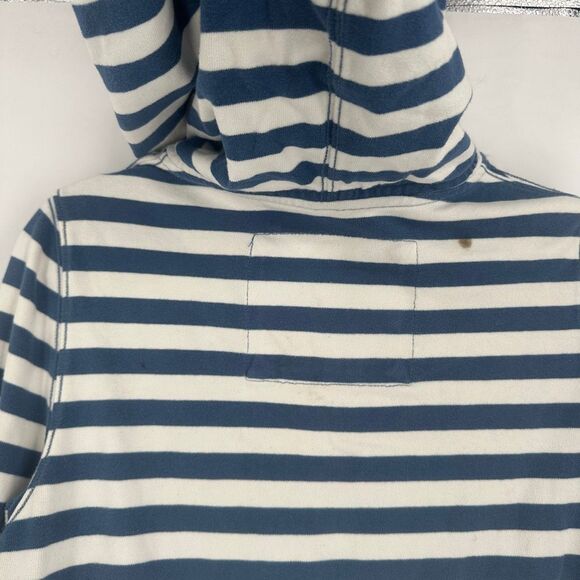 Abercrombie Y2K Striped Double Zipper Zip Up Hoodie Hooded Sweatshirt Size L - Picture 9 of 11